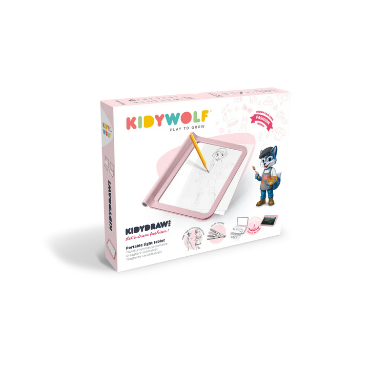 KIDYDRAW-PRO Portable LCD Drawing Tablet - Pink Fashion