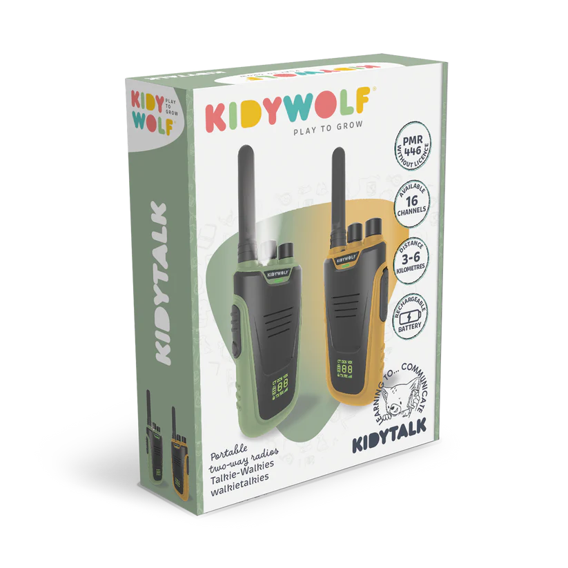 KIDYTALK Long Range Walkie-Talkies