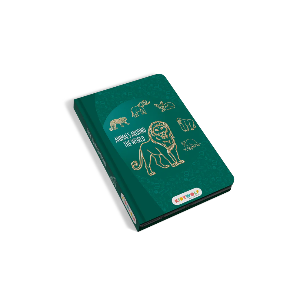 Kidydraw Mini LCD Drawing Tablet - Animals of the World