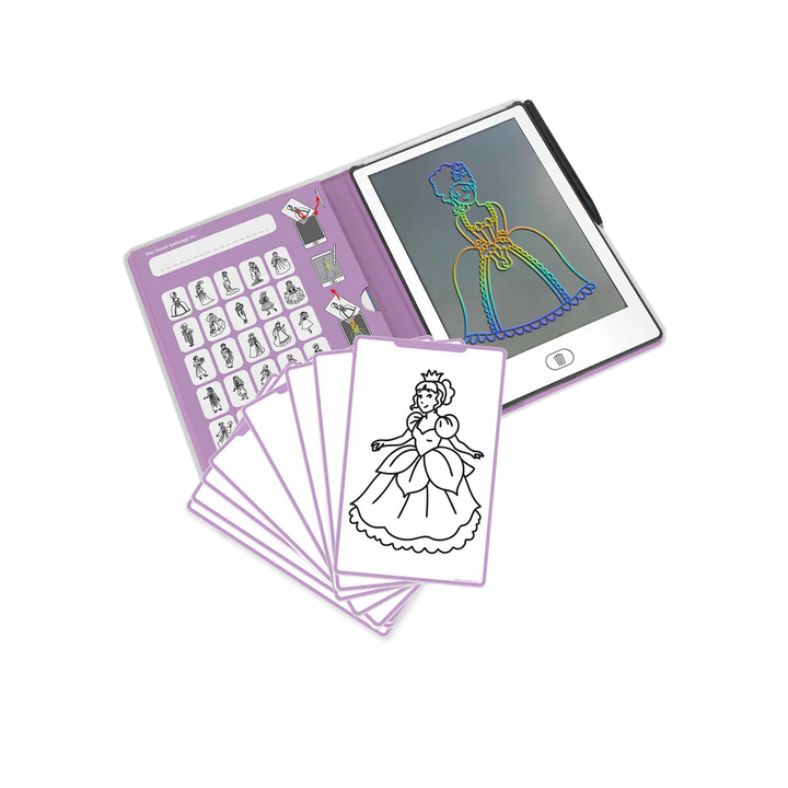 Kidydraw Mini LCD Drawing Tablet - Princesses