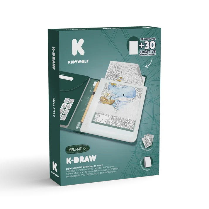 Kidydraw Pad Illuminated Drawing Tablet - Meli-Melo