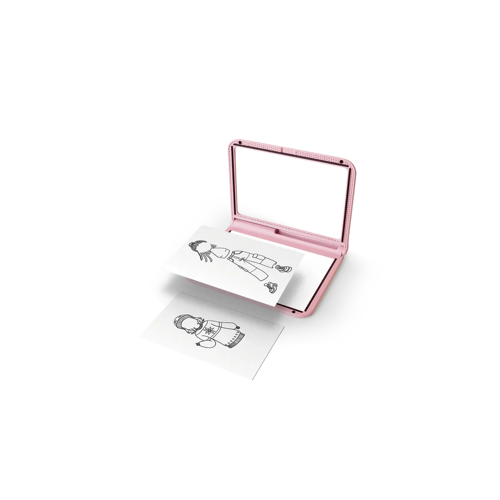 KIDYDRAW-PRO Portable LCD Drawing Tablet - Pink Fashion