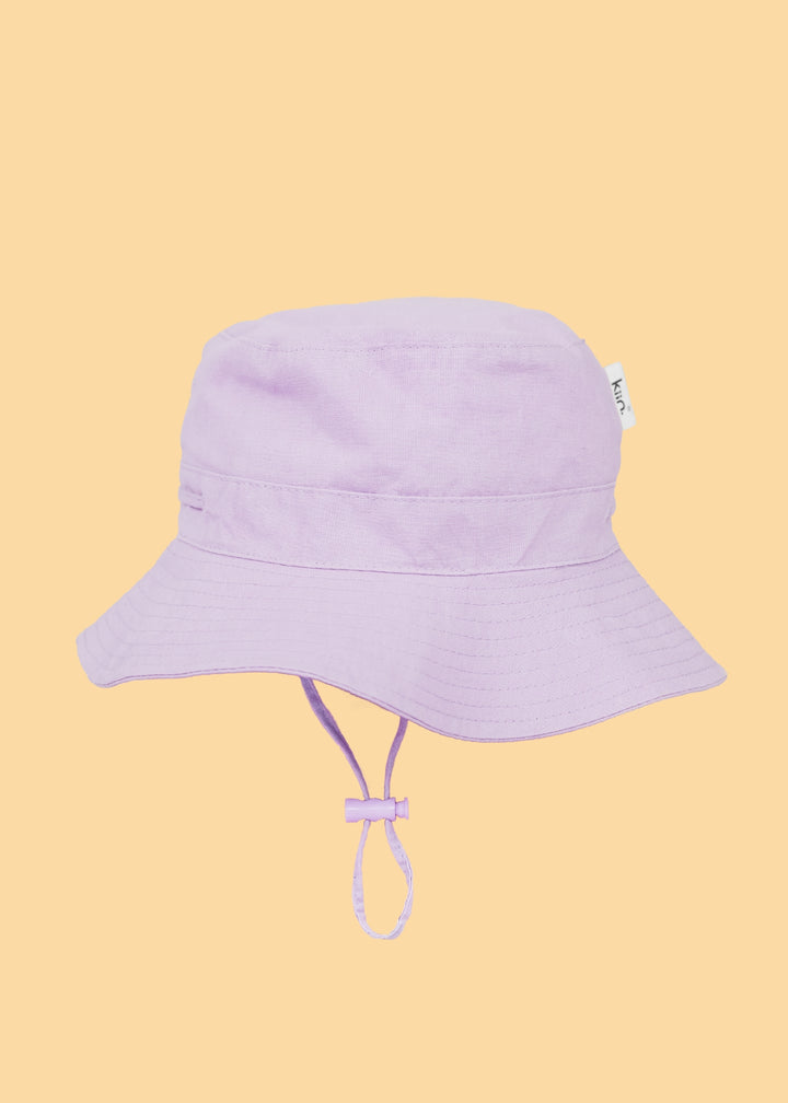Kiin Cotton Sun Hat - Lilac