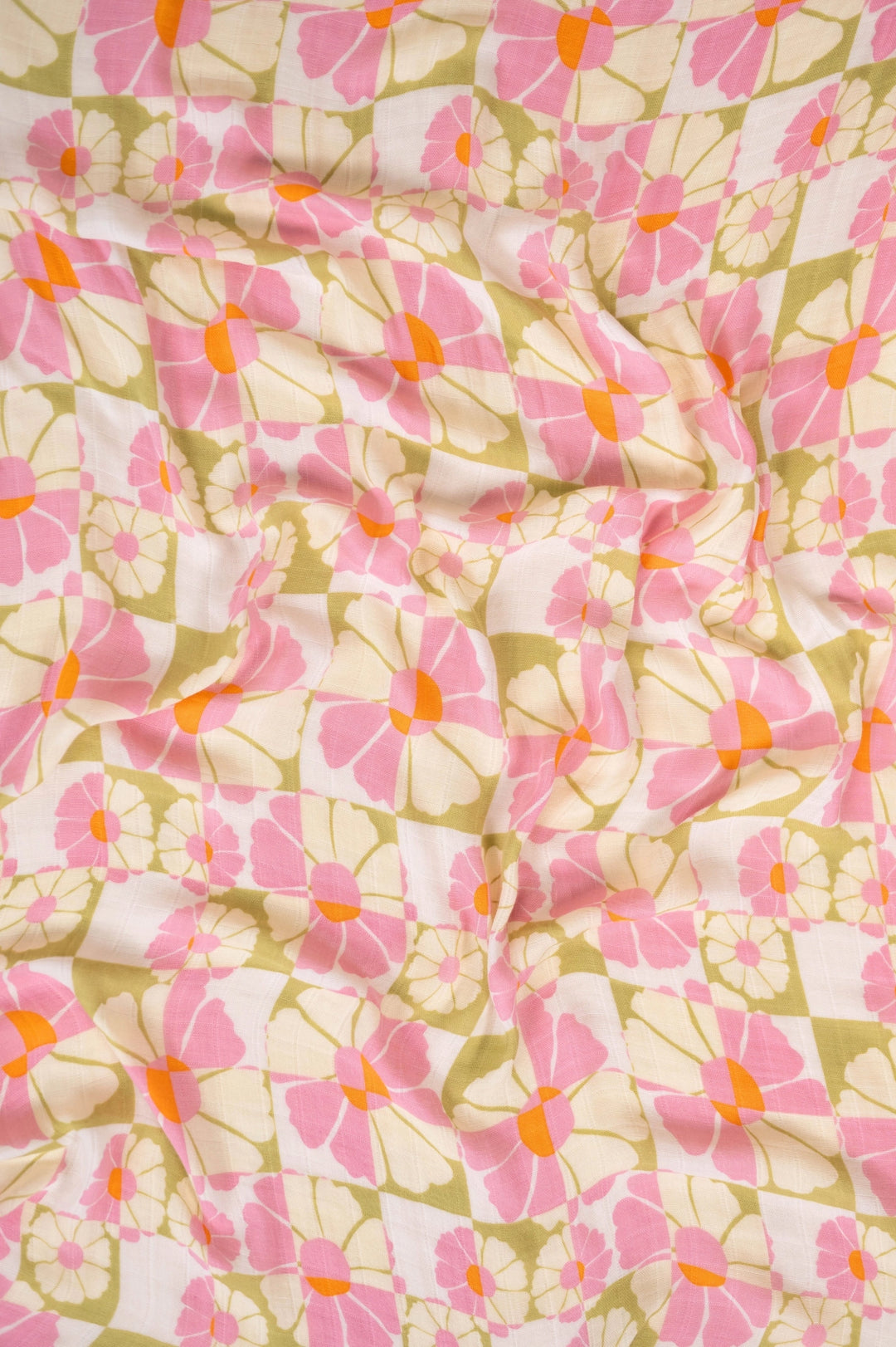 Kiin Organic Bamboo Cotton Muslin Swaddle - Whimsy