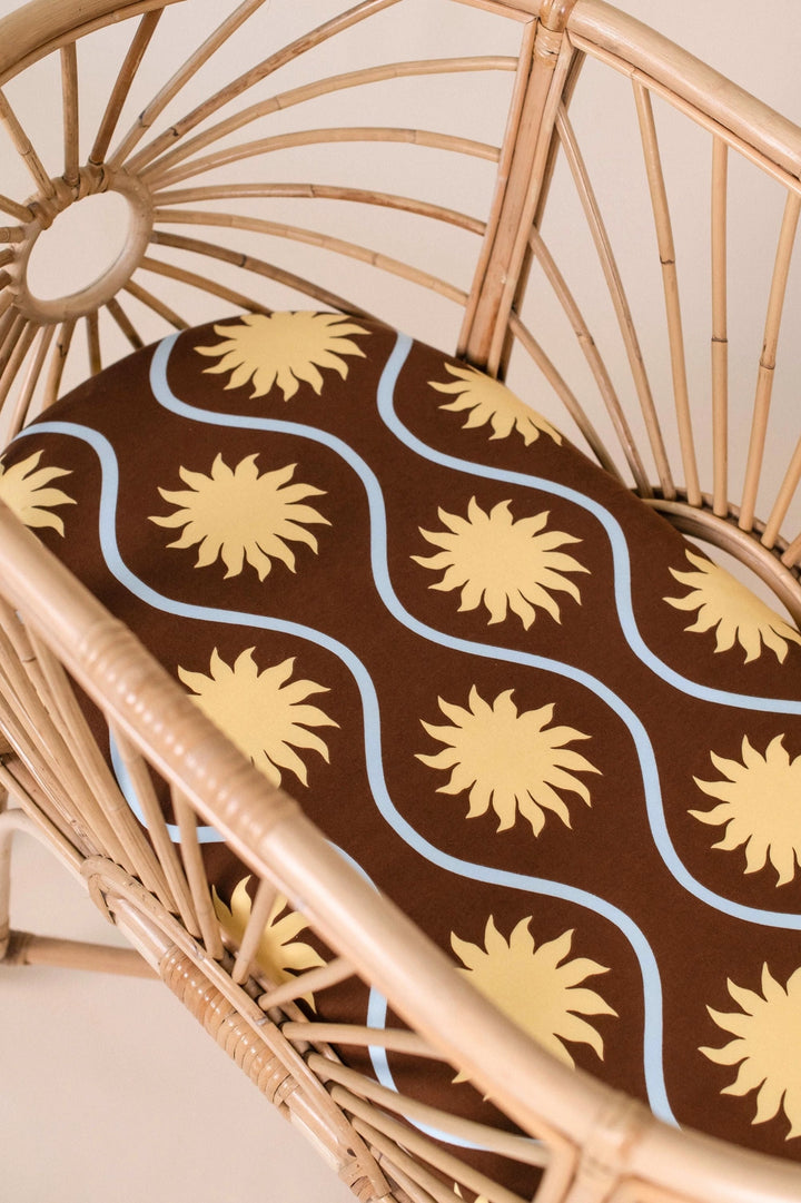 Kiin Organic Bamboo Cotton Change Pad & Bassinet Sheet - Solace