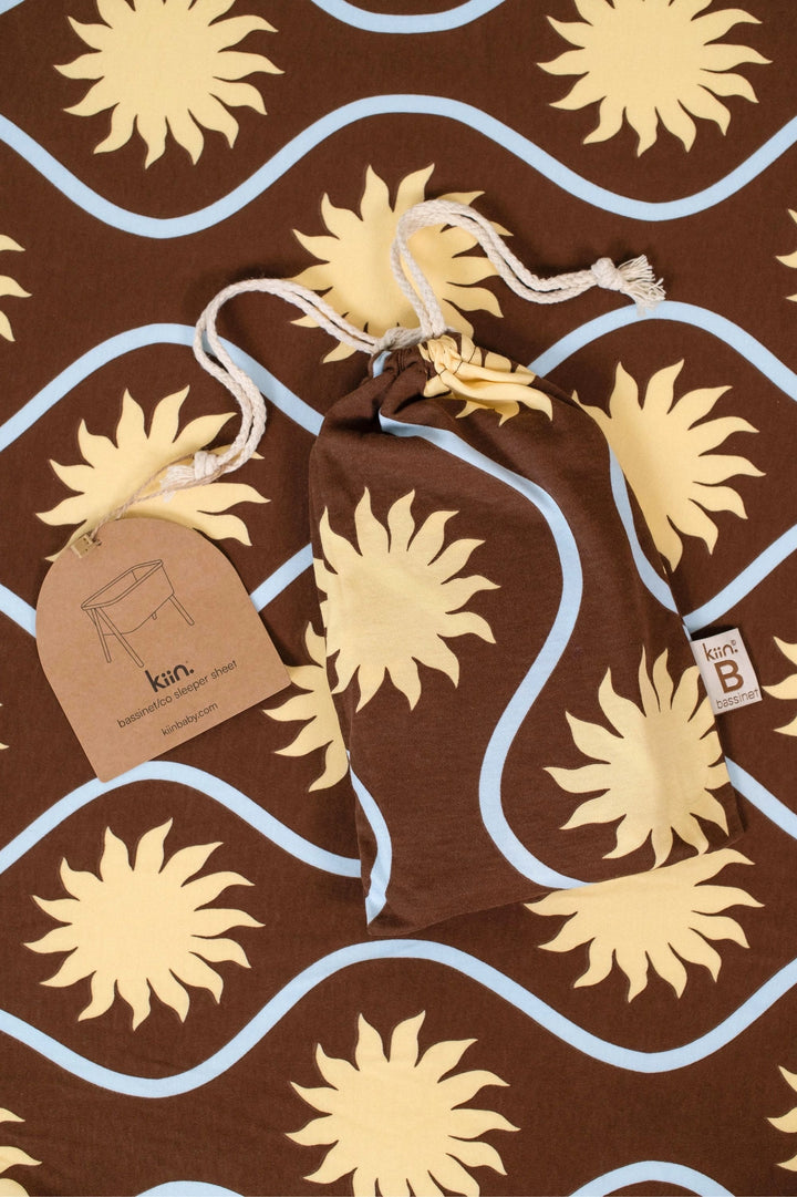 Kiin Organic Bamboo Cotton Change Pad & Bassinet Sheet - Solace