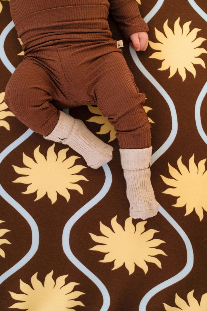 Kiin Organic Bamboo Cotton Cot Sheet - Solace