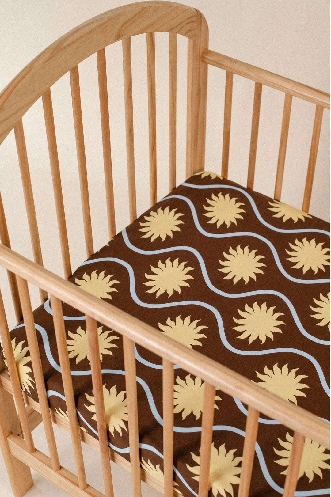 Kiin Organic Bamboo Cotton Cot Sheet - Solace