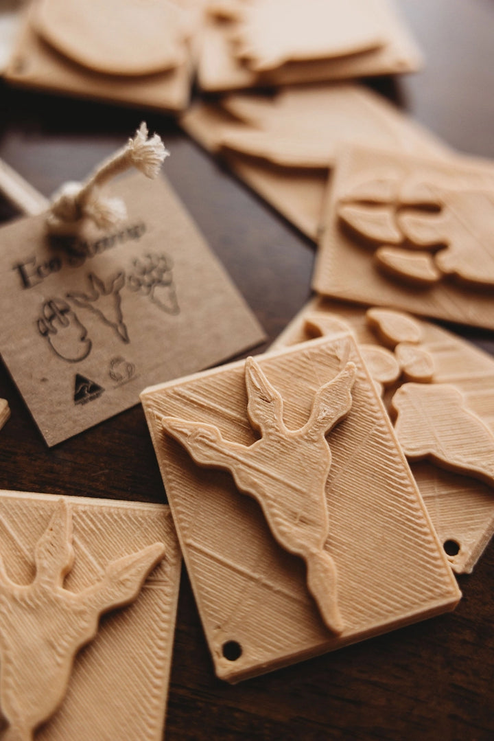 Dinosaur Foot Print Eco Stamp Set