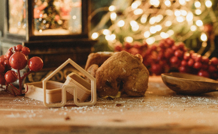 Gingerbread House Playdough/Sensory Play Eco Cutter™ Set