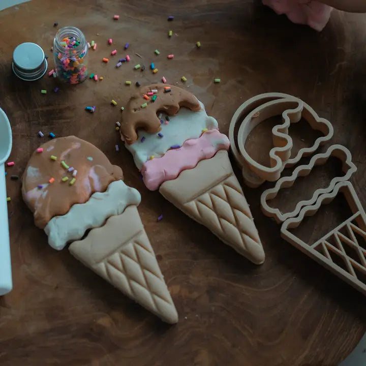Ice Cream Playdough/Sensory Play Eco Cutter™ Set