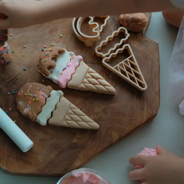 Ice Cream Playdough/Sensory Play Eco Cutter™ Set