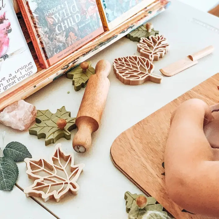 Leaves Playdough/Sensory Play Eco Cutter™ Set