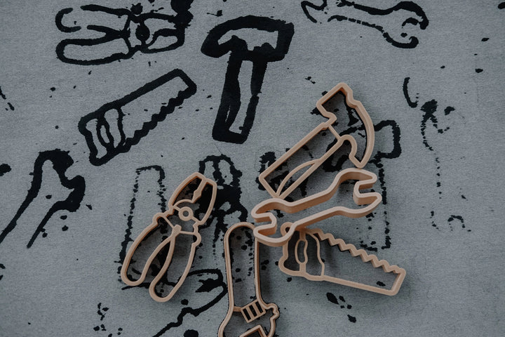 On the Tools Playdough/Sensory Play Eco Cutter™ Set