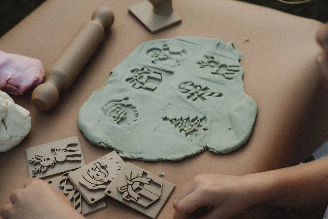 Kinfolk Pantry Christmas Playdough Eco Stamp Set