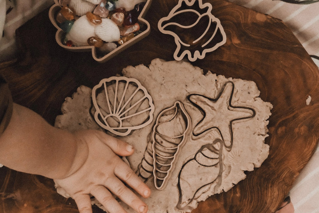 Sea Shell Playdough/Sensory Play Eco Cutter™ Set