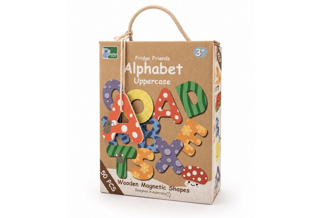Fridge Friends 50 Piece Magnet Set - Alphabet Uppercase