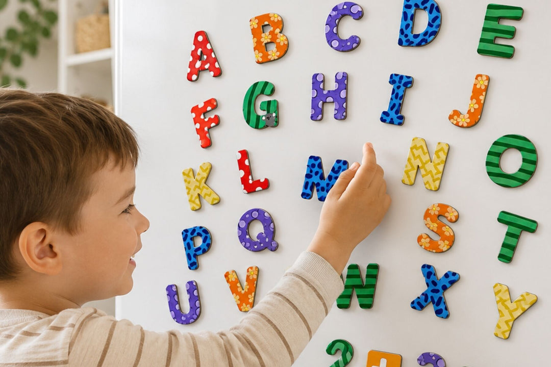 Fridge Friends 50 Piece Magnet Set - Alphabet Uppercase