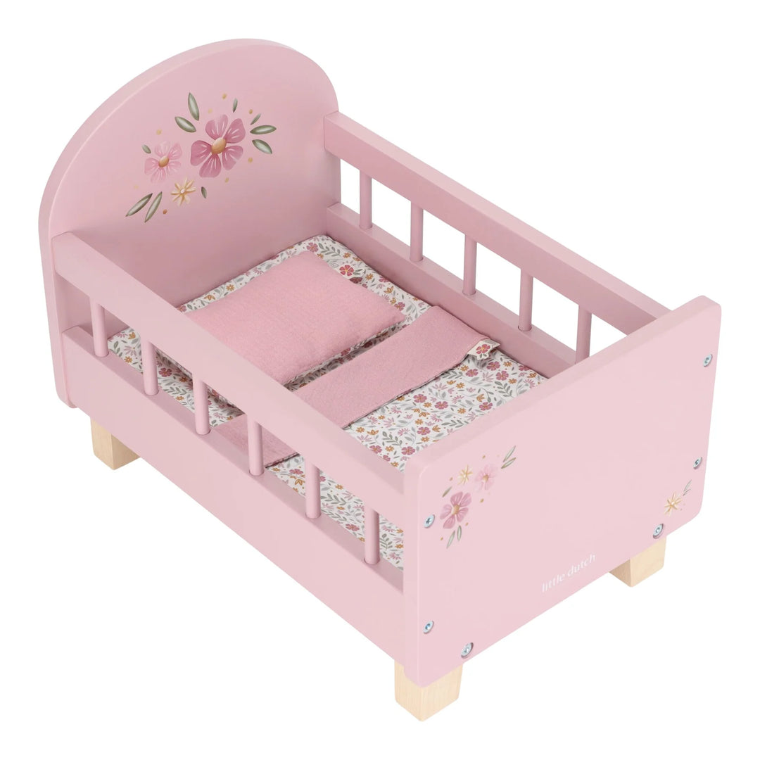 Little Dutch Wooden Doll Bed