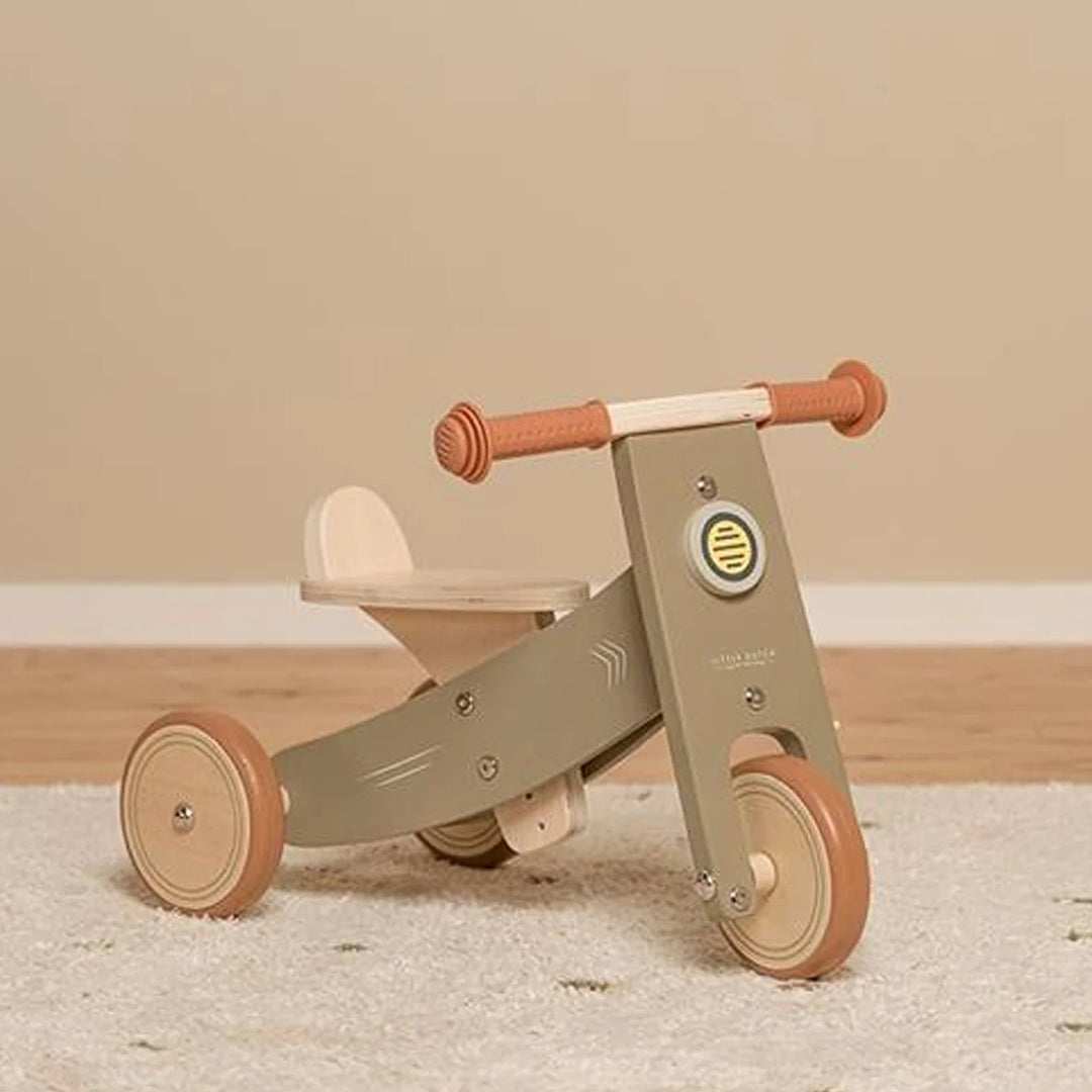 Little Dutch Wooden Tricycle - Olive