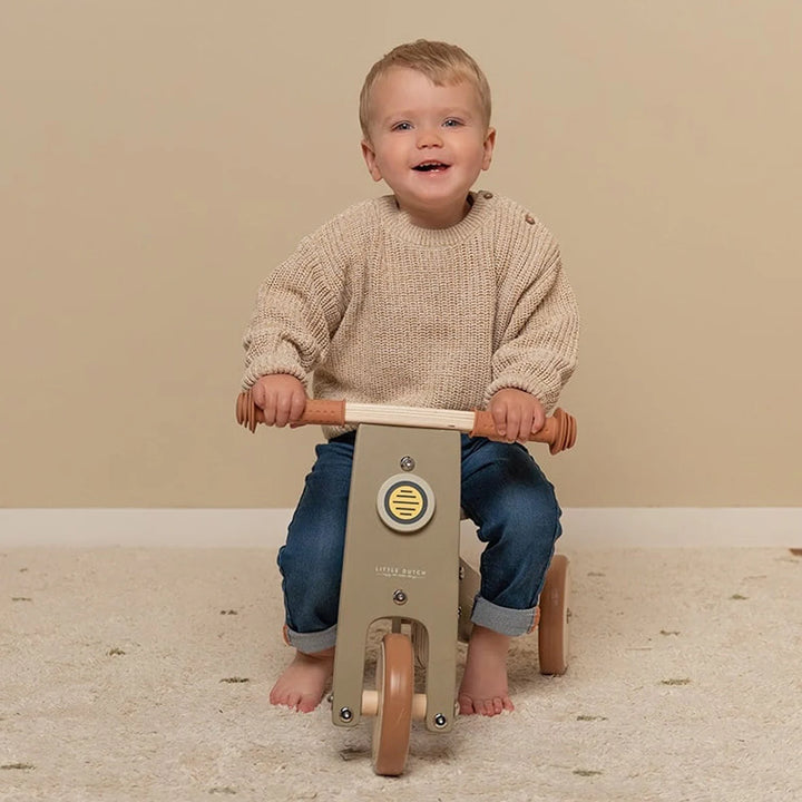 Little Dutch Wooden Tricycle - Olive