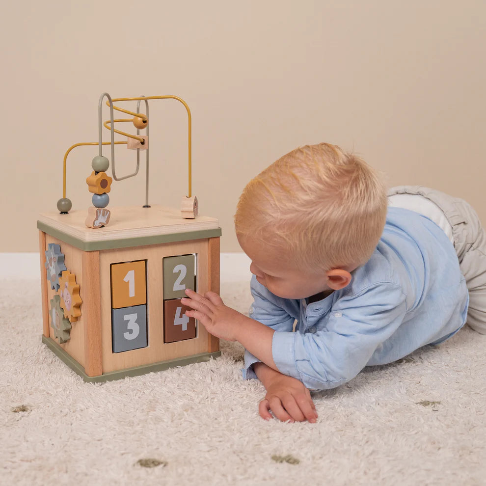 Little Farm Wooden Activity Cube