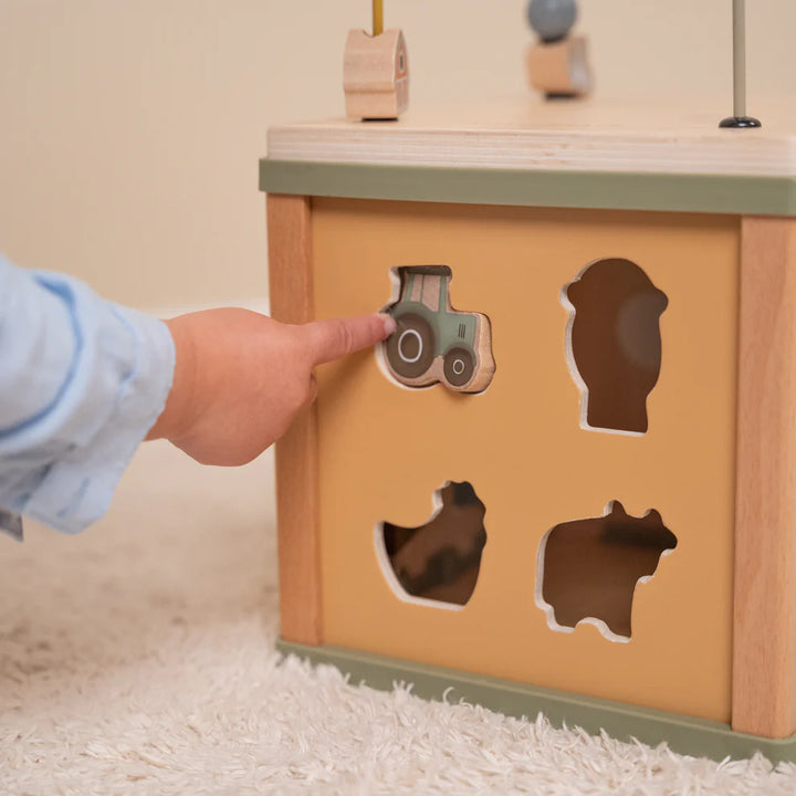 Little Farm Wooden Activity Cube