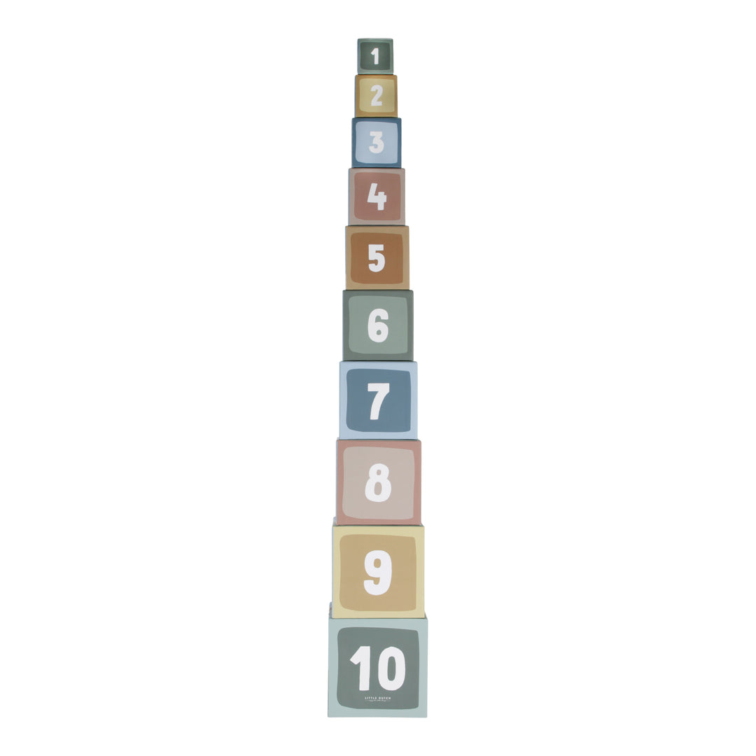 Little Farm 10 Piece Cardboard Building Blocks