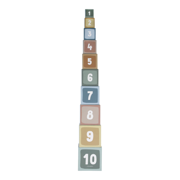 Little Farm 10 Piece Cardboard Building Blocks