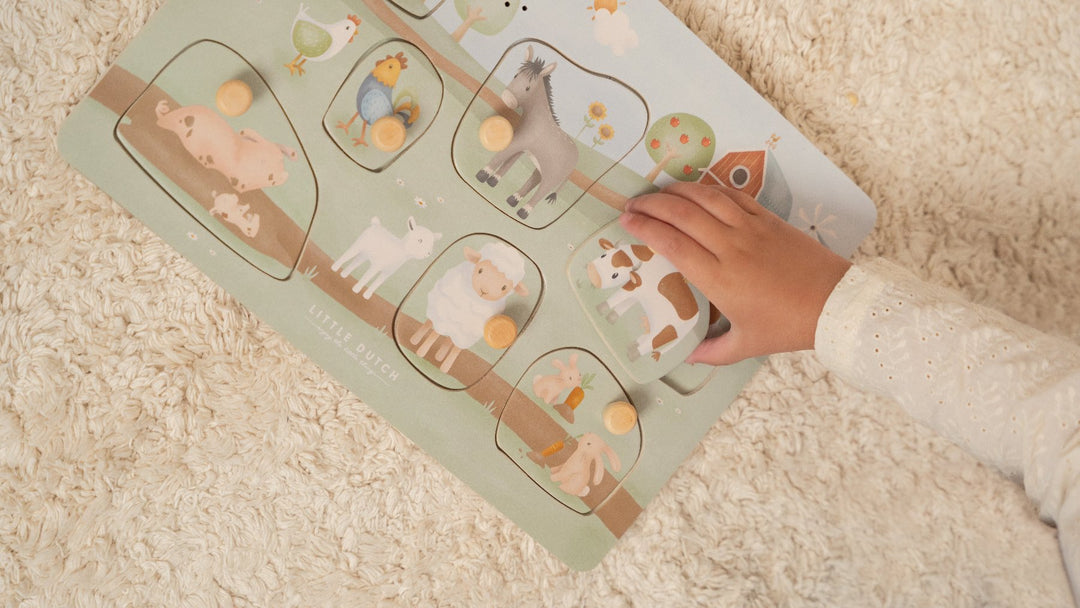 Little Farm Wooden Sound Puzzle