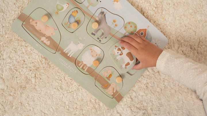 Little Farm Wooden Sound Puzzle