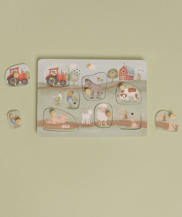Little Farm Wooden Sound Puzzle