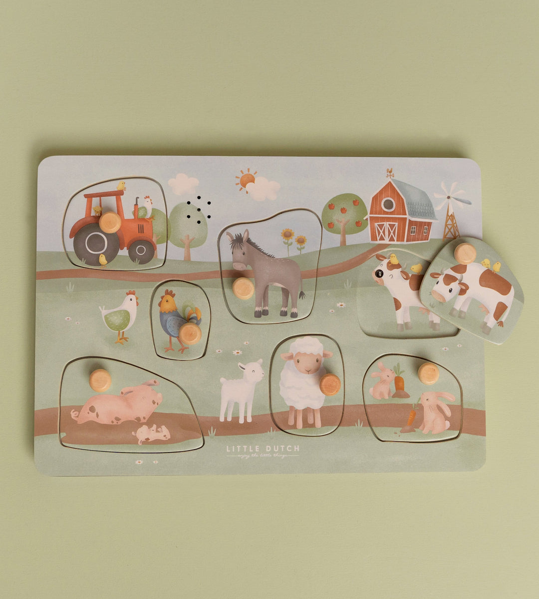 Little Farm Wooden Sound Puzzle