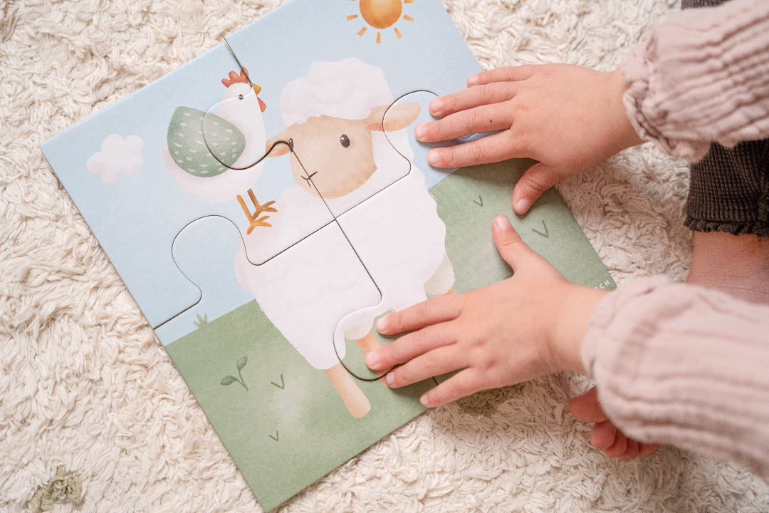 Little Farm 4 in 1 Puzzle Set
