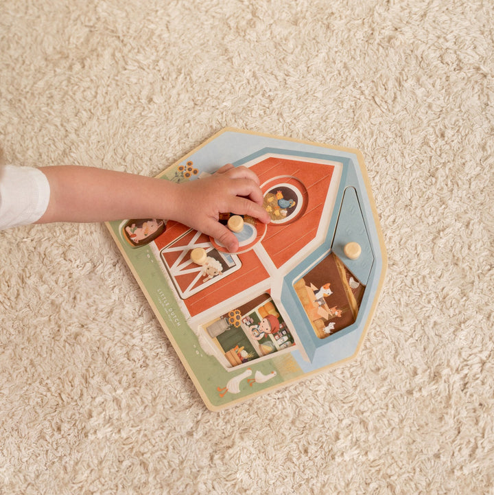 Little Farm Wooden Farmhouse Puzzle