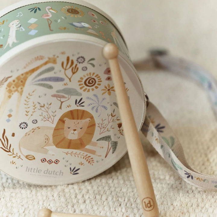 Little Dutch Safari Friends Music Drum