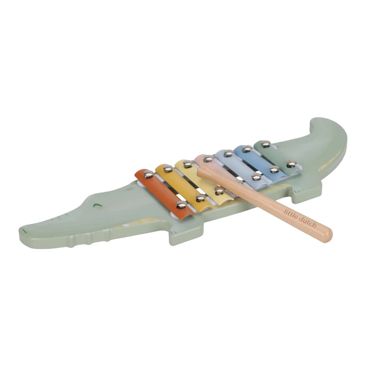 Little Dutch Safari Friends Xylophone Crocodile