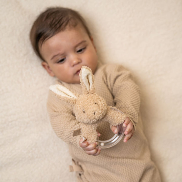 Little Dutch Baby Bunny Ring Rattle
