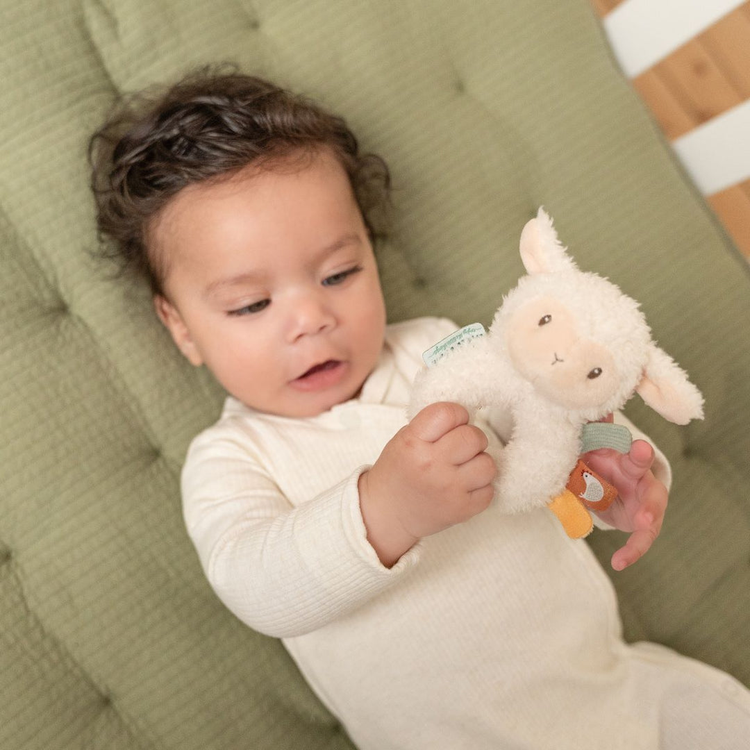 Little Farm Sheep Ring Rattle