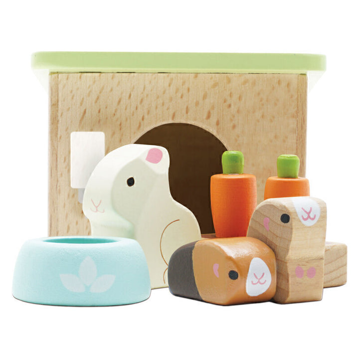 Daisylane Bunny & Guinea Pig Wooden Playset