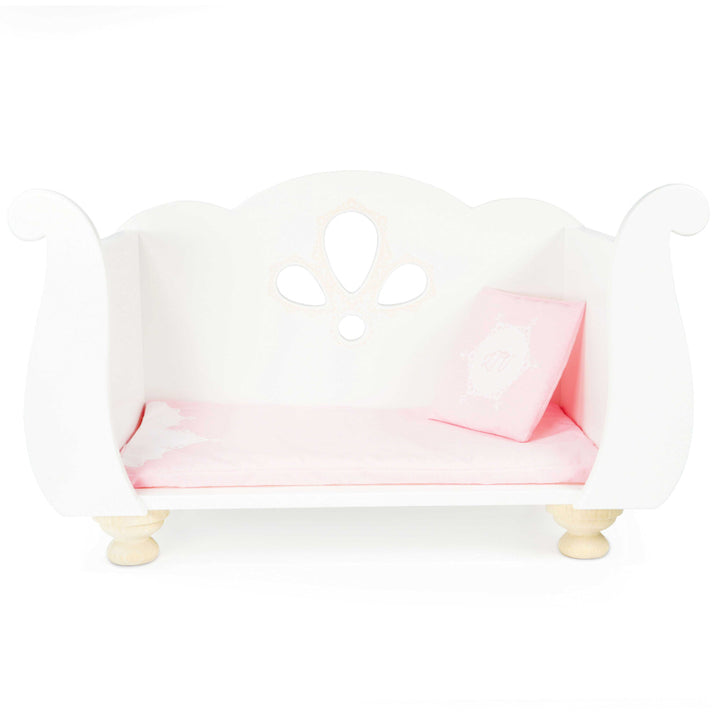Le Toy Van Wooden Doll Bed