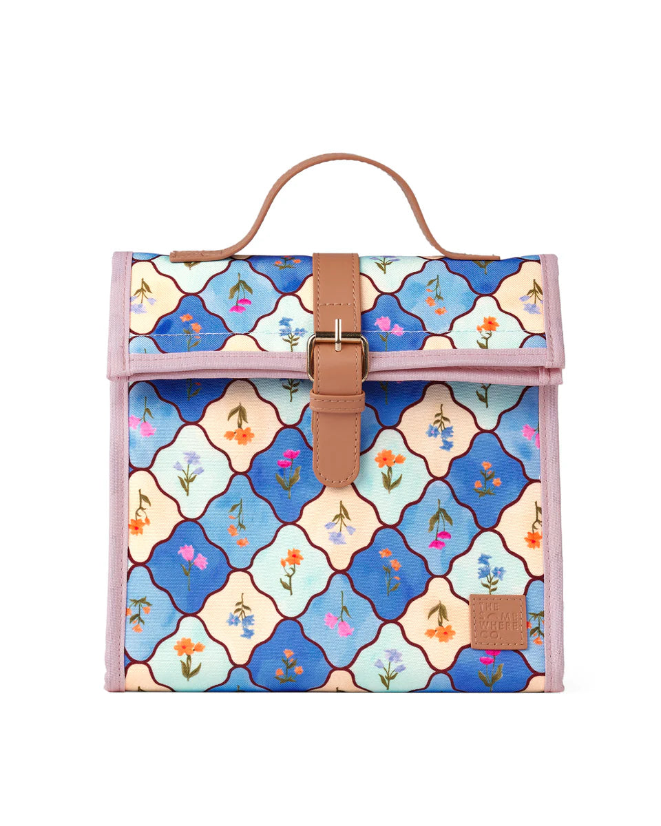 The Somewhere Co Lunch Satchel - Amalfi