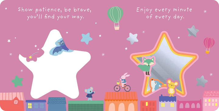 Graduating Mirror Board Book - Shine Bright Little One