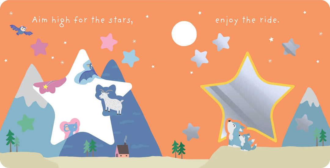 Graduating Mirror Board Book - Shine Bright Little One