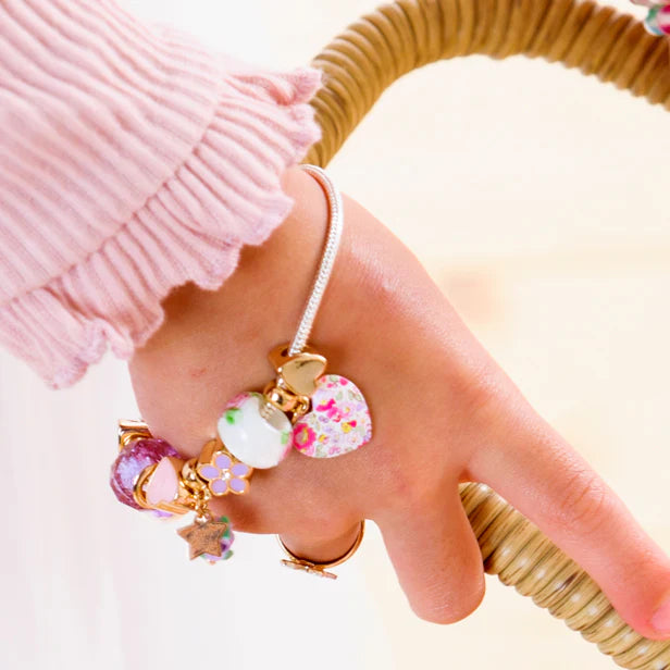 Lauren Hinkley Petite Fleur Violette Charm Bracelet