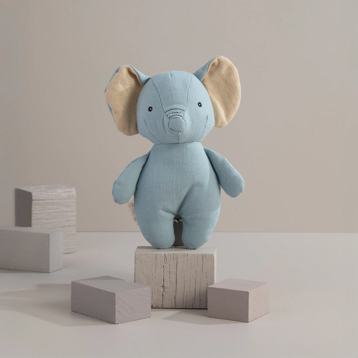 Linen Plush Toy - Eddie the Elephant