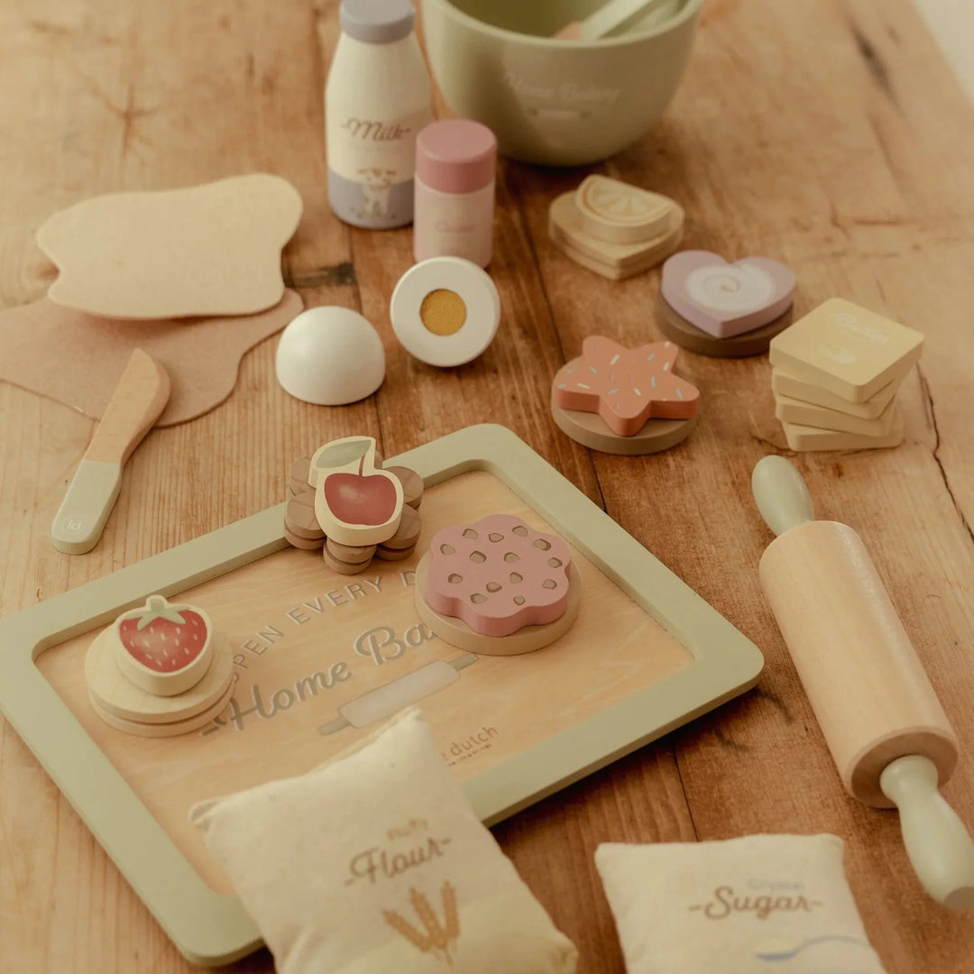 Little Dutch Wooden Baker Set