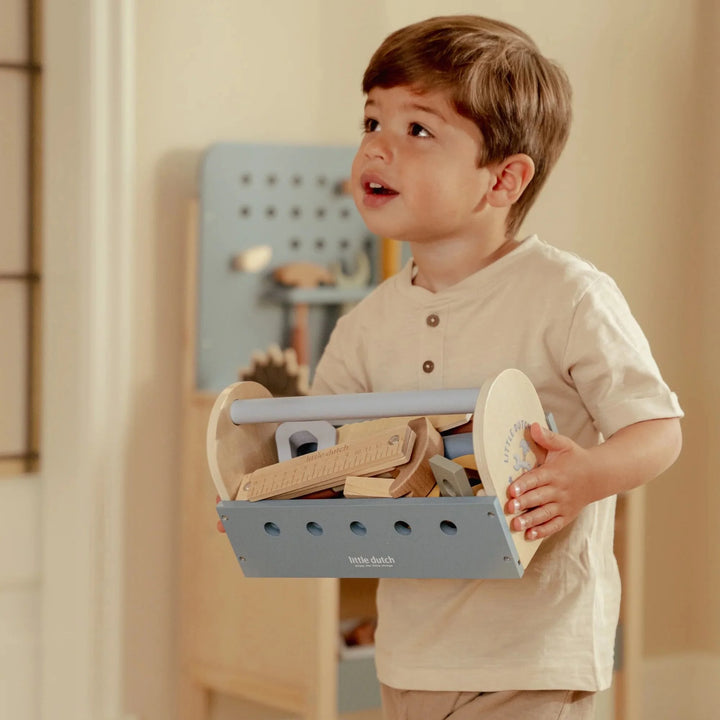 Little Dutch Wooden Toolbox Set