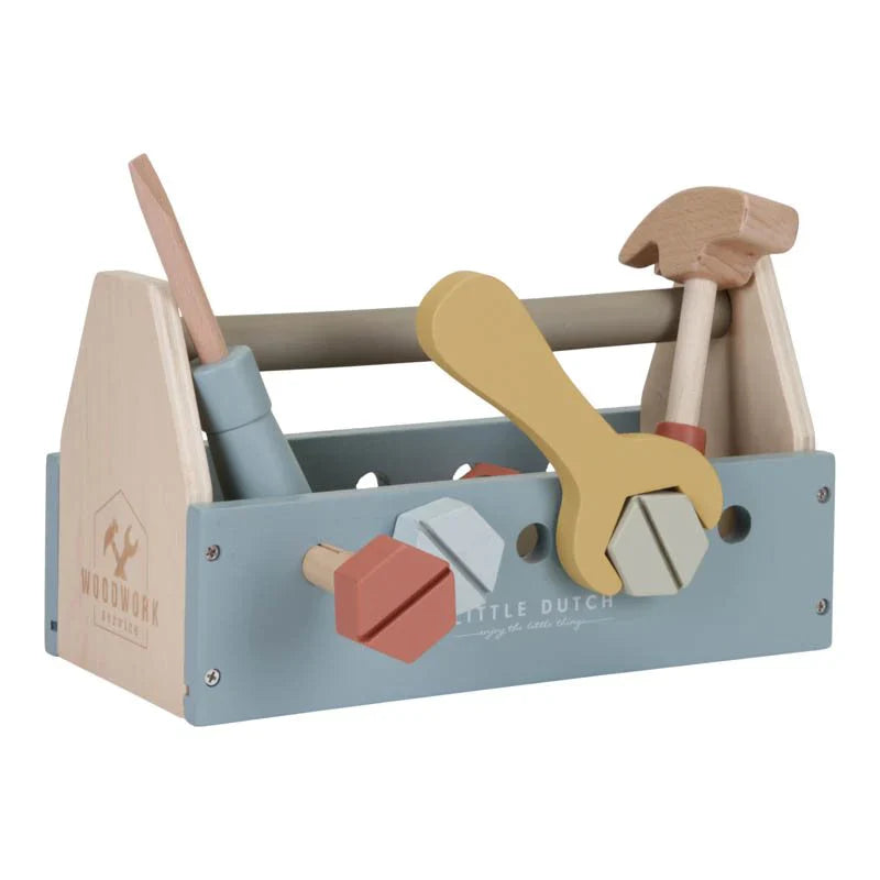 Little Dutch Wooden Toolbox Set