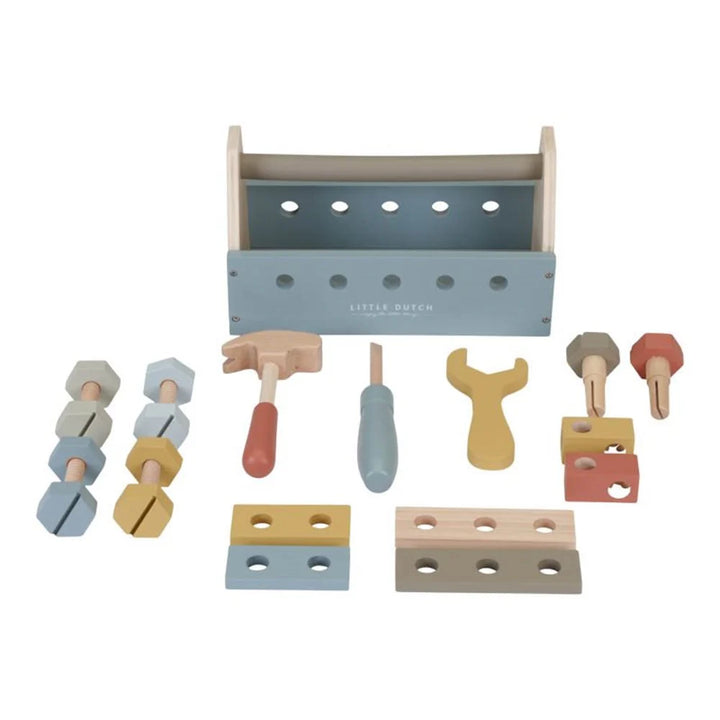 Little Dutch Wooden Toolbox Set